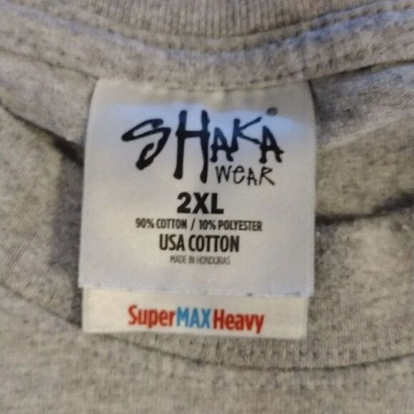 Y2K SHAKA Wear Custom Grey Rick & Morty Adult Novelty Print Tee Men's 2XL - Picture 12 of 14